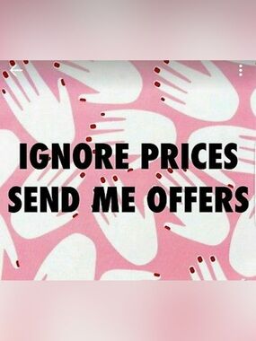 Like it and send an Offer 🎈